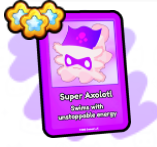 Super Axolotl Card (x4)