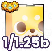 Shiny Huge Shiba (Pets Go)