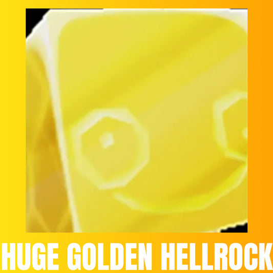 Golden Huge Hell Rock