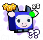 Exclusive Blueberry Cow (x5)