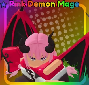 Pink Demon Mage SHINY (Mythical)