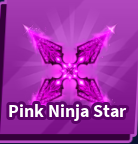 Pink Ninja Star