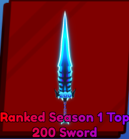 Ranked Season 1 Top 200 Sword