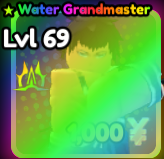 Water Grandmaster Evolved SHINY & ALMIGHTY (Mythical)