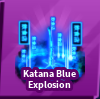 Katana Blue Explosion