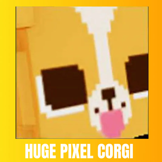 Huge Pixel Corgi