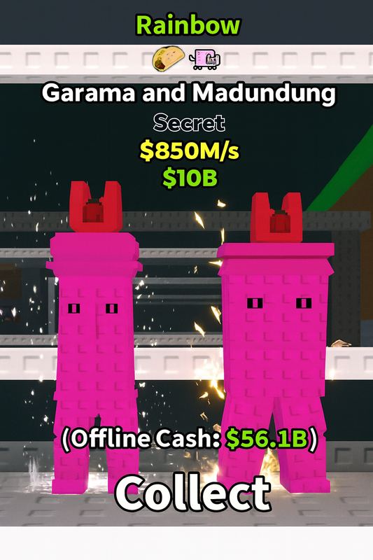 Rainbow Garama and Madundung 850M/s