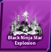 Black Ninja Star Explosion