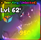 Bear King Unlocked SHINY & REQUIEM